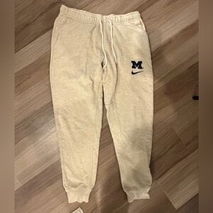 Nike Michigan Cream Joggers